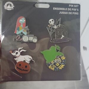 Disney Nightmare Before Christmas Character Pin Collection